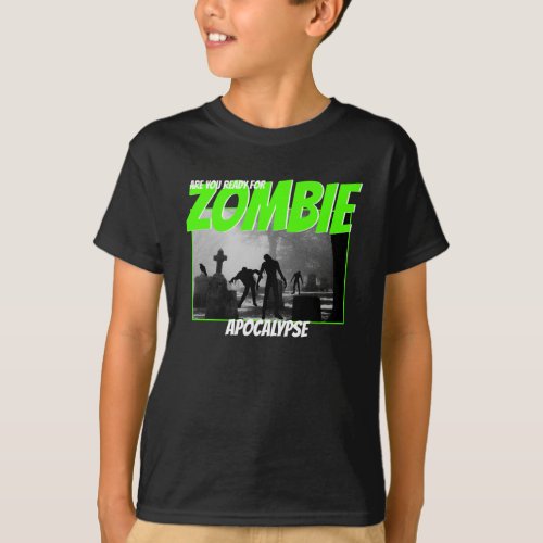 Kids Zombie Apocalypse T_Shirt