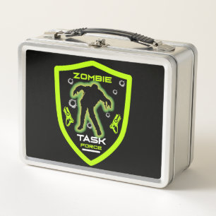 Kids Zombie Party Metal Lunch Box