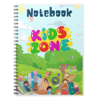 Kids Zone Cute Dino Notebook