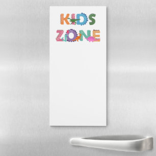 Kids Zone Dinosaurs Magnetic Notepad