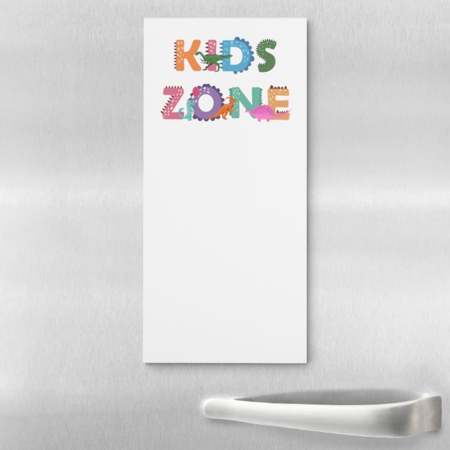 Kids Zone Dinosaurs Magnetic Notepad (In Situ)