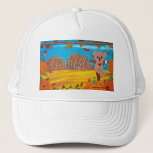 KidsArt for CHOC - Choco's Fall Fun Trucker Hat