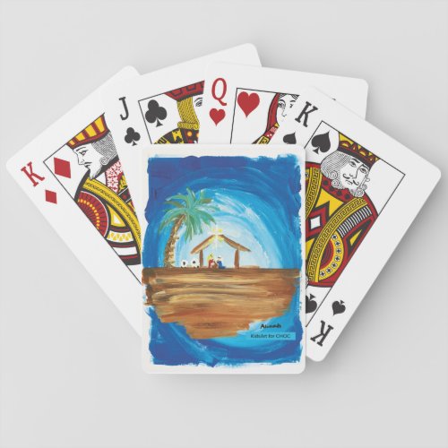 KidsArt for Choc _ Peace on Earth Poker Cards