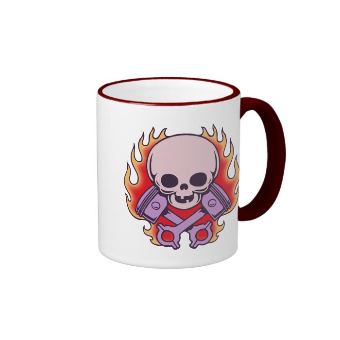 Kidskull & Crossed Pistons Mugs