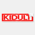 Kidult Stamp Bumper Sticker