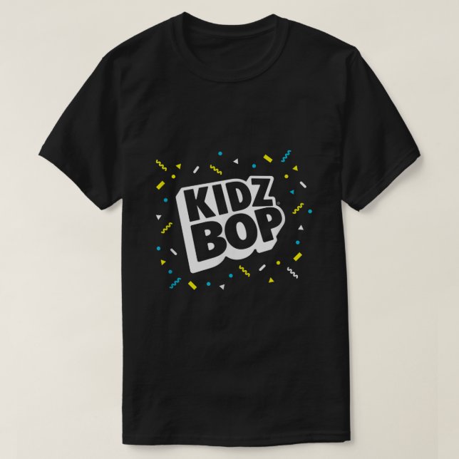 KIDZ BOP Confetti Logo T-Shirt (Design Front)