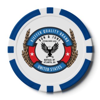 Kieffer Quality Brand Poker Chips