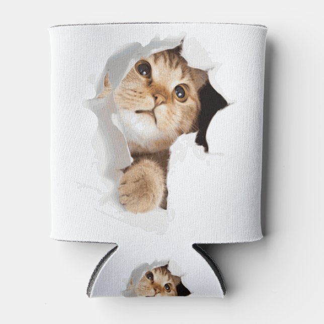 Kiekeboo cat can cooler (Front)