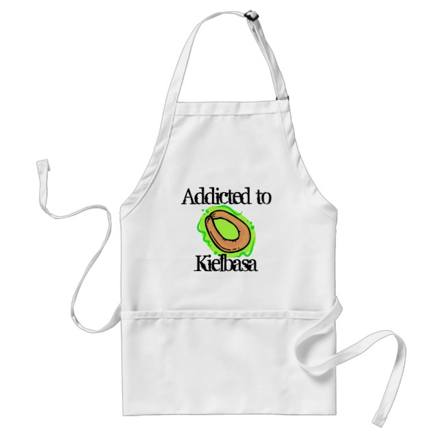 Kielbasa Adult Apron (Front)