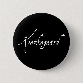 "KIERKEGAARD" 2.25-inch Pinback Button