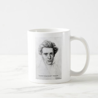 Kierkegaard "Love Yourself" Love Quote Gifts Etc Coffee Mug