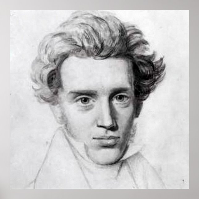 kierkegaard poster (Front)