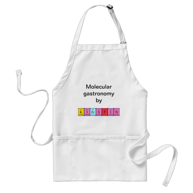 Kierstin periodic table name apron (Front)