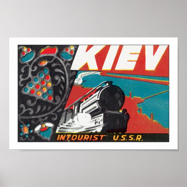 Kiev - Intourist USSR Poster (Front)