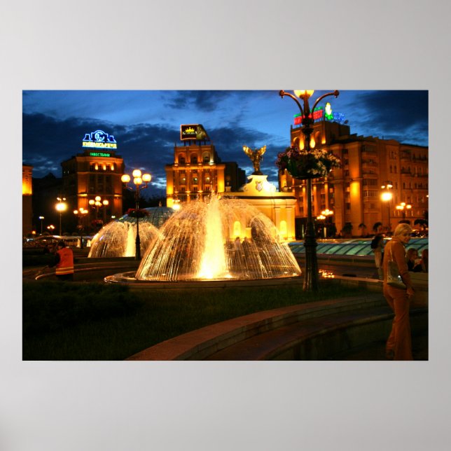 Kiev Nightlife Poster (Front)