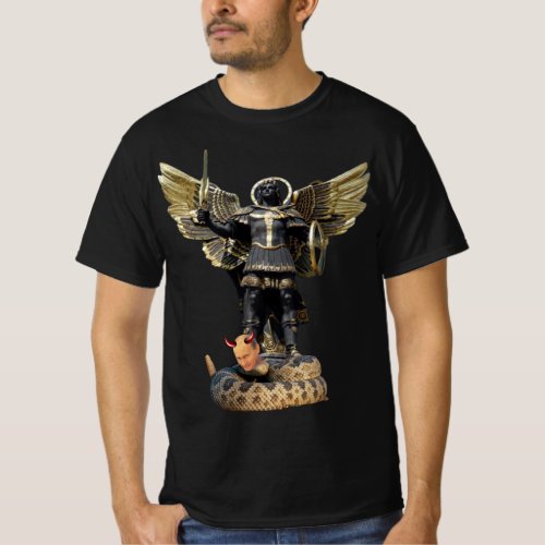 Kiev Ukraine  Archangel Slaying Putin T_Shirt