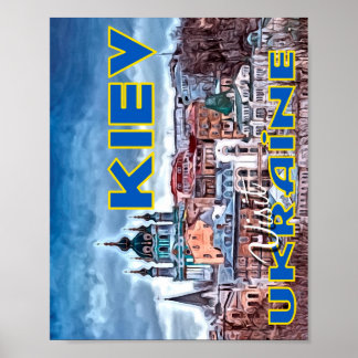 Kiev, Visit Ukraine Poster