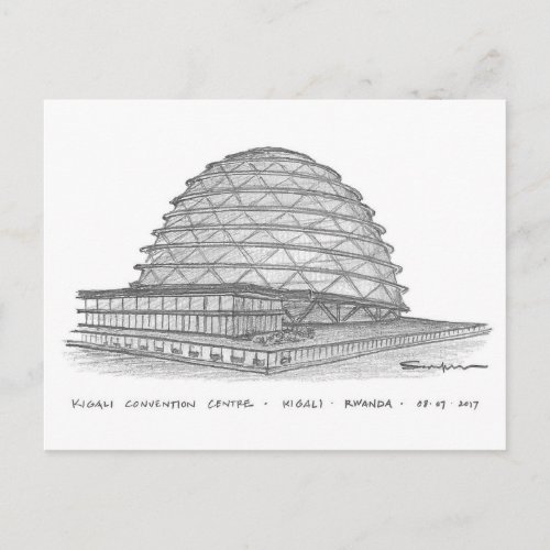 Kigali Convention Centre Kigali Rwanda Postcard