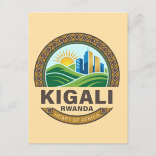 Kigali Rwanda Africa Postcard