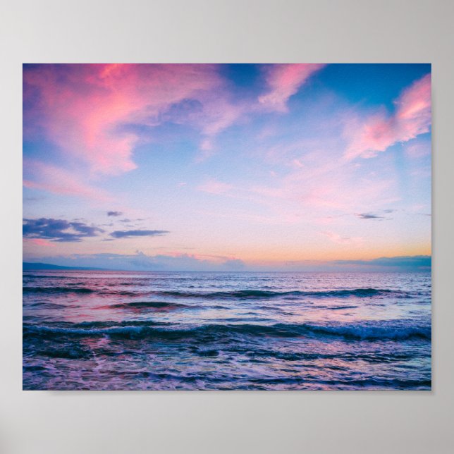 Kihei Sunset, Maui, Hawaii | Poster (Front)