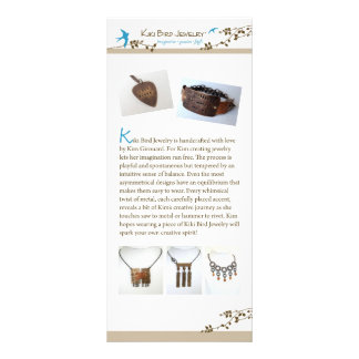 Kiki Bird Jewelry Rack Card