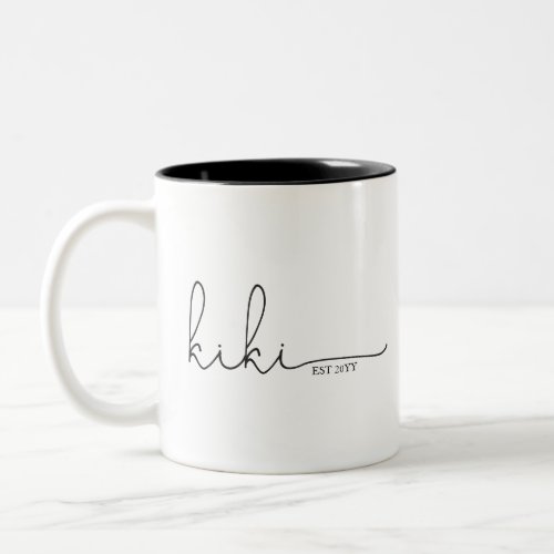 Kiki Established  Kiki Gift Two_Tone Coffee Mug