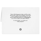 KiKi Orangutan OFI Charity Cards (Back Horizontal)