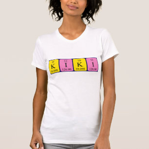 Kiki periodic table name shirt