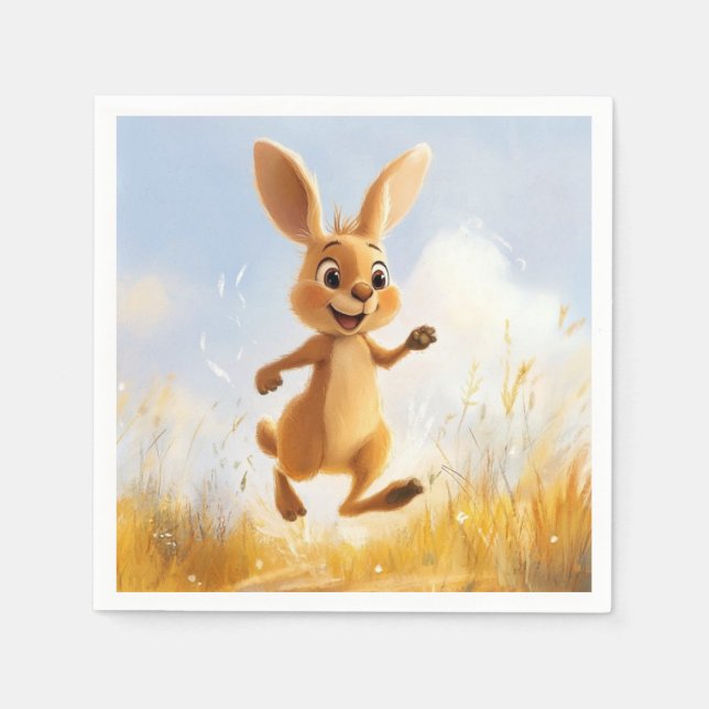 Kiki the Bunny Napkins (Front)