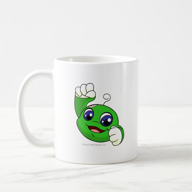 Kiko Green Coffee Mug (Left)
