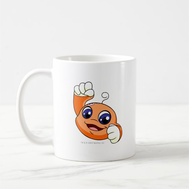 Kiko Orange Coffee Mug (Left)