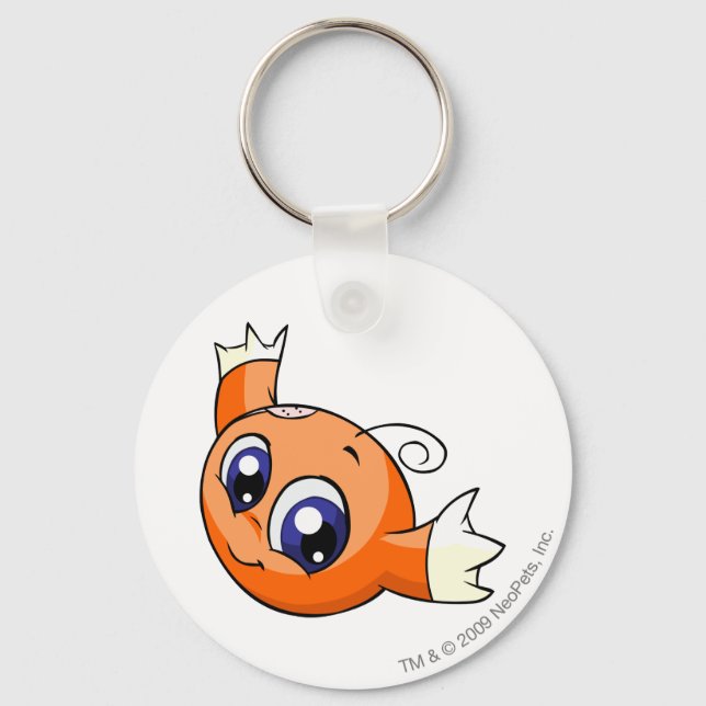 Kiko Orange Keychain (Front)