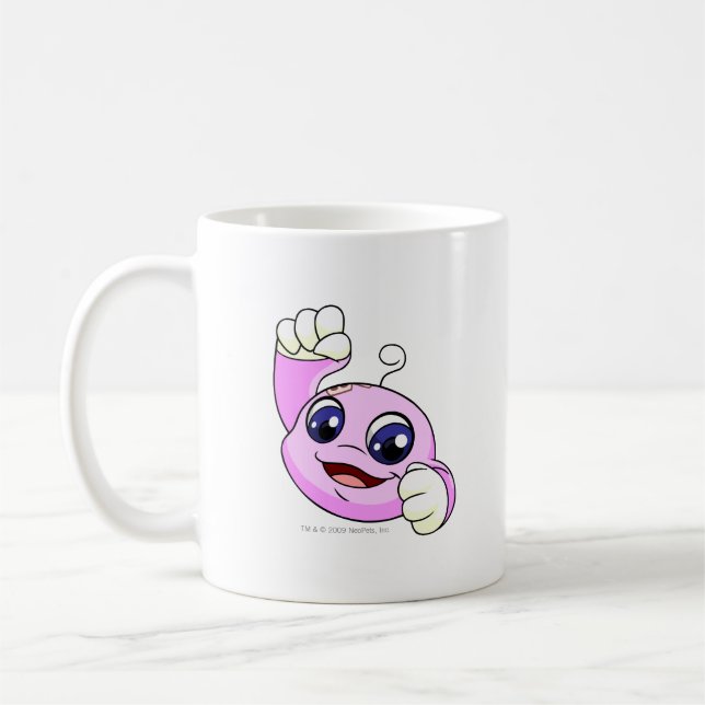 Kiko Pink Coffee Mug (Left)