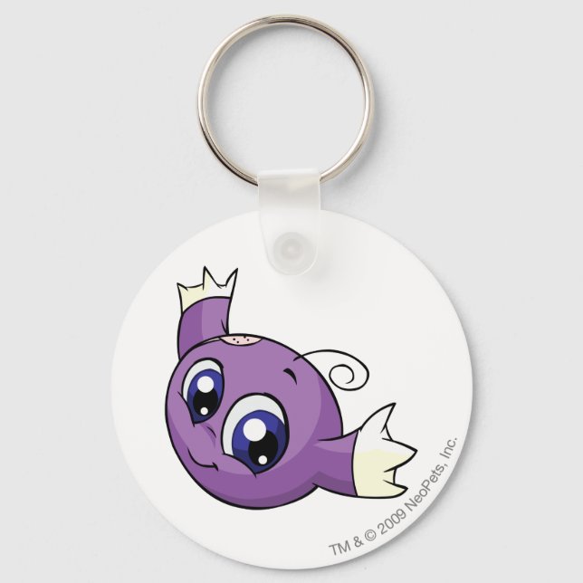 Kiko Purple Keychain (Front)