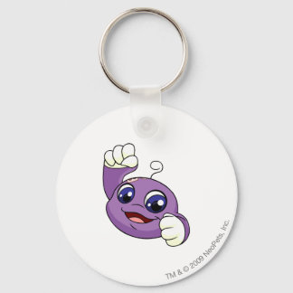 Kiko Purple Keychain
