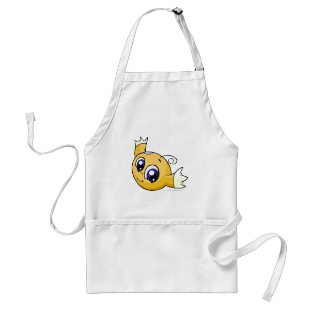 Kiko Yellow Adult Apron (Front)