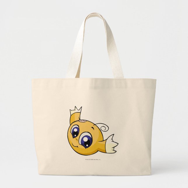Kiko Yellow Large Tote Bag (Front)