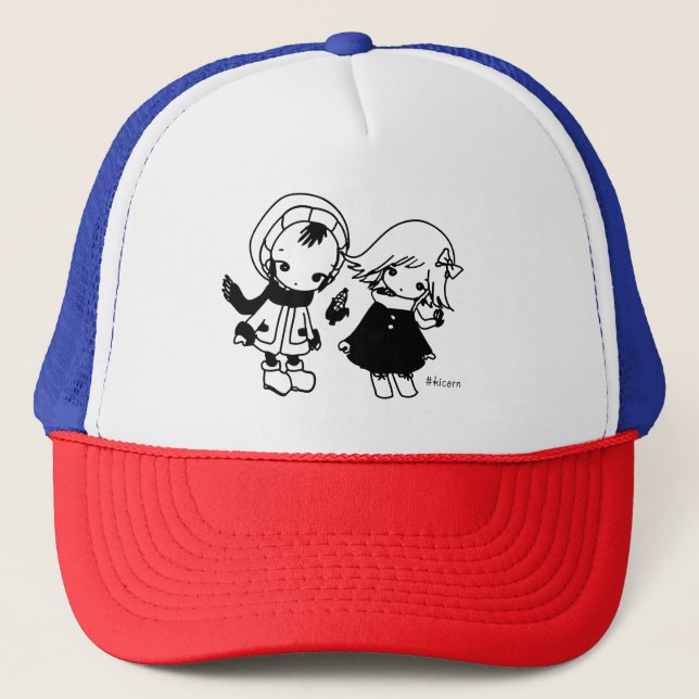 Kikuo Music Radio / Hoshi-kun Tsuki-chan Cap (Front)