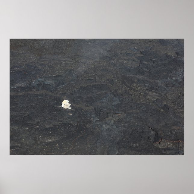 kilauea big island volcano lava flow poster (Front)