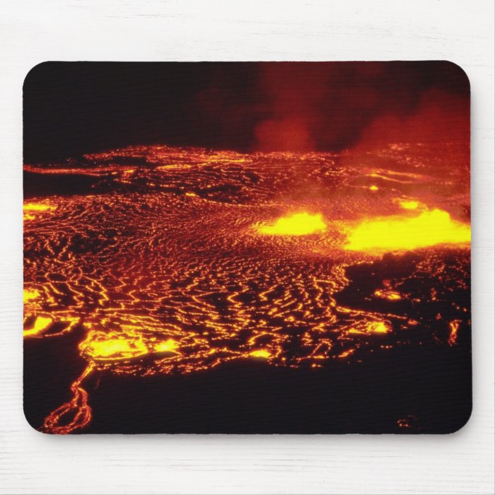 Kilauea Eruption, Hawaii Volcanoes National Park Mouse Pad