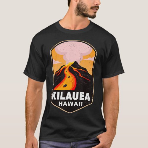 Kilauea Hawaii Volcanoes National Park Volcano For T_Shirt
