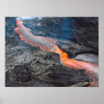 Kilauea Lava Flow Poster Print