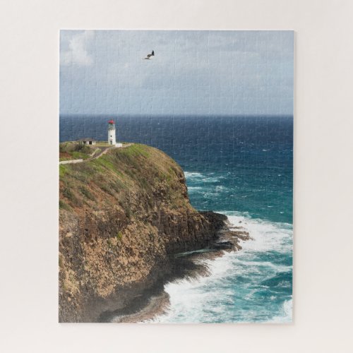 Kilauea Lighthouse Kauai HI Jigsaw Puzzle