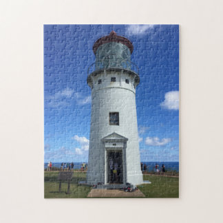 Kilauea Lighthouse on Kauai, Hawaii Jigsaw Puzzle