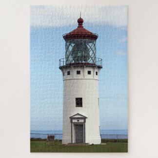 Kilauea Lighthouse on Kauai Jigsaw Puzzle