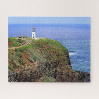 Kilauea Lighthouse on Kauai Jigsaw Puzzle