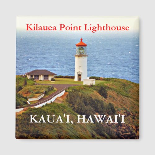 Kilauea Point Lighthouse Kauai Hawaii Magnet