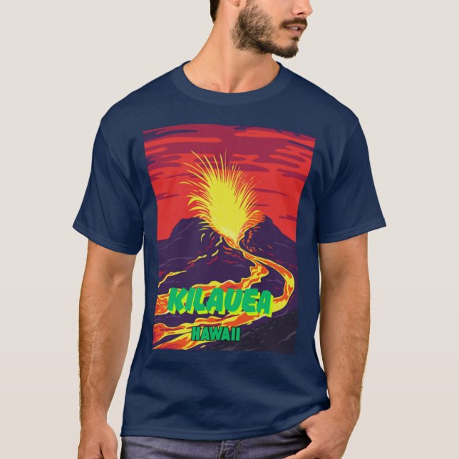 Kilauea Volcano T-Shirt (Front)
