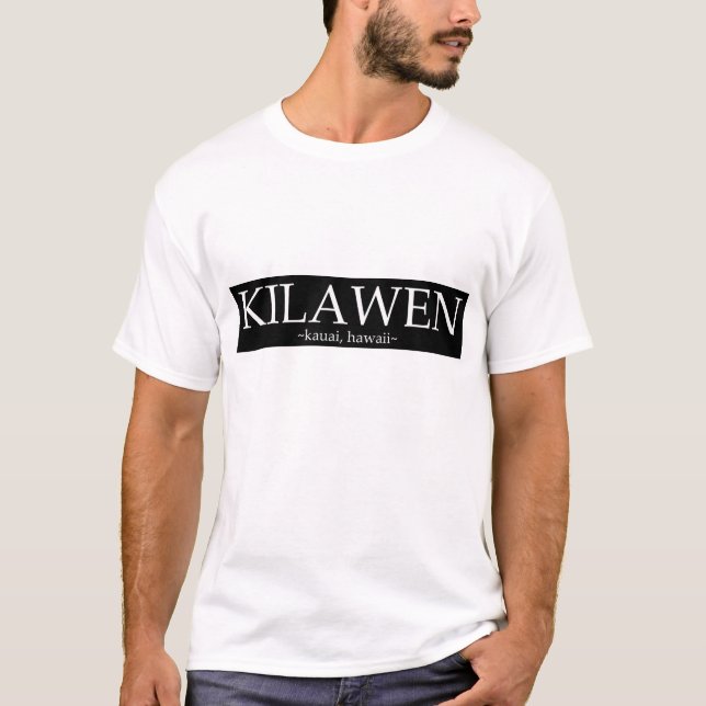 kilawen black bar T-Shirt (Front)