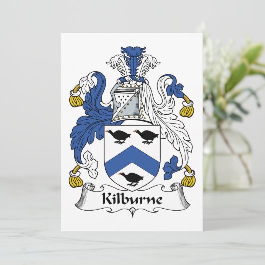 Kilburne Family Crest (Standing Front)
